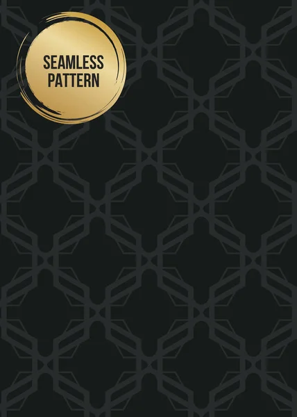 Абстрактная концепция векторного монохромного геометрического узора. Темно-синий , — стоковый вектор