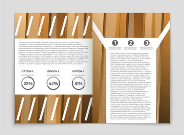 Soyut vektör düzen arka plan set. Sanat kalıp çizmek için, 