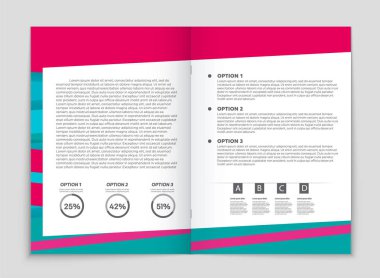 Soyut vektör düzen arka plan set. Sanat kalıp çizmek için, 