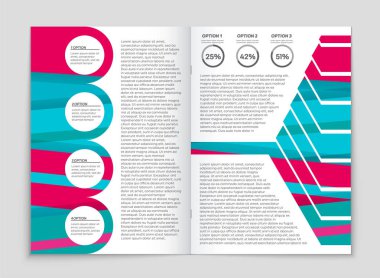 Soyut vektör düzen arka plan set. Sanat kalıp çizmek için, 