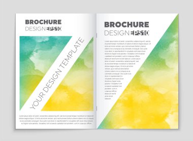 Soyut vektör düzen arka plan set. Sanat kalıp çizmek için, 