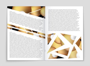 Soyut vektör düzen arka plan set. Sanat kalıp çizmek için, 