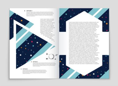 Sanat şablon tasarım kümesi