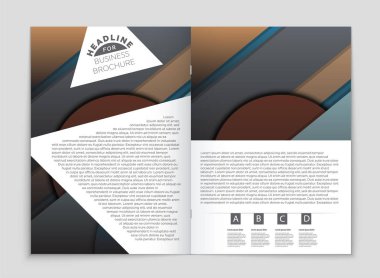 Soyut vektör düzen arka plan set. Sanat kalıp çizmek için, 