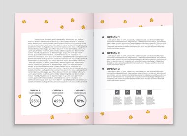 Soyut vektör düzen arka plan set. Sanat kalıp çizmek için, 