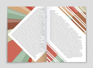 Soyut vektör düzen arka plan set. Sanat kalıp çizmek için, 