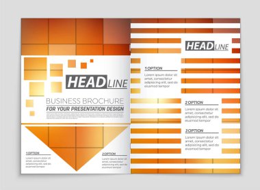 Soyut vektör düzen arka plan set. Sanat kalıp çizmek için, 