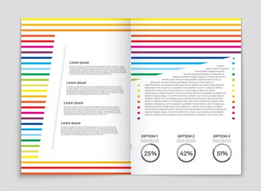 Soyut vektör düzen arka plan set. Sanat kalıp çizmek için, 