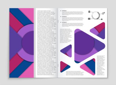 Sanat şablon tasarım kümesi