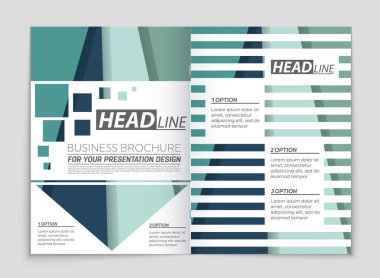 Soyut vektör düzen arka plan set. Sanat kalıp çizmek için, 