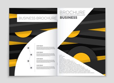 Soyut vektör düzen arka plan set. Sanat kalıp çizmek için, 