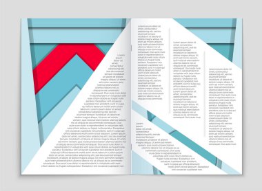 Soyut vektör düzen arka plan set. Sanat kalıp çizmek için, 