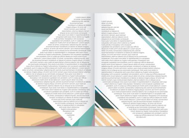 Soyut vektör düzen arka plan set. Sanat kalıp çizmek için, 