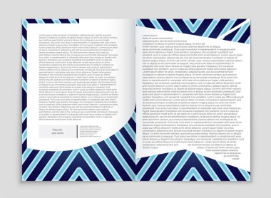 Soyut vektör düzen arka plan set. Sanat kalıp çizmek için, 