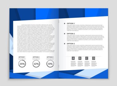 Soyut vektör düzen arka plan set. Sanat kalıp çizmek için, 