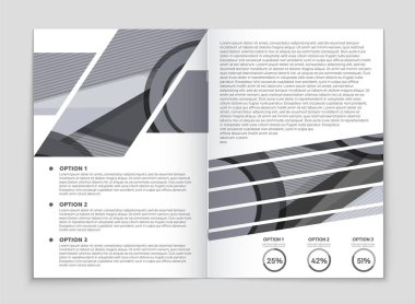 Soyut vektör düzen arka plan set. Sanat kalıp çizmek için, 