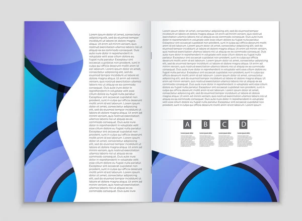 Conjunto de fundo de layout abstrato . —  Vetores de Stock