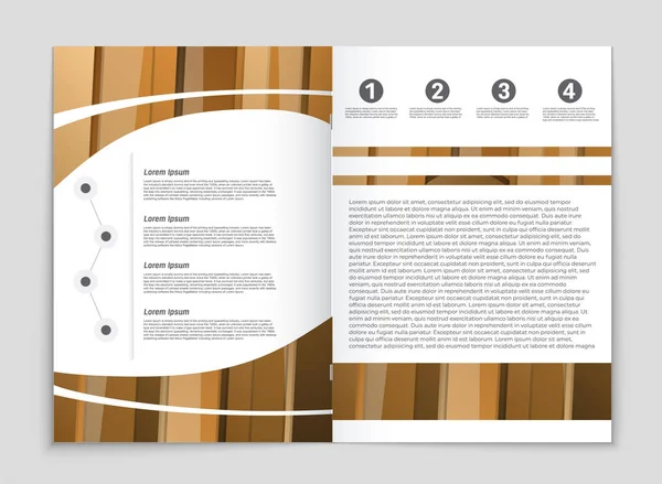 Conjunto de fundo de layout vetorial abstrato. Para design de modelo de arte , — Vetor de Stock