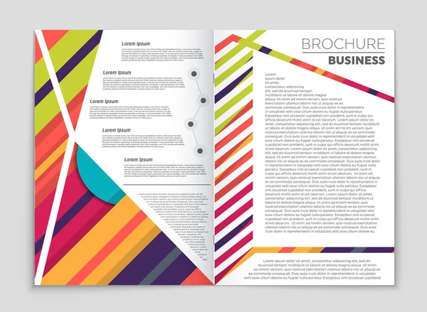 Set layout astratto sfondo . — Vettoriale Stock