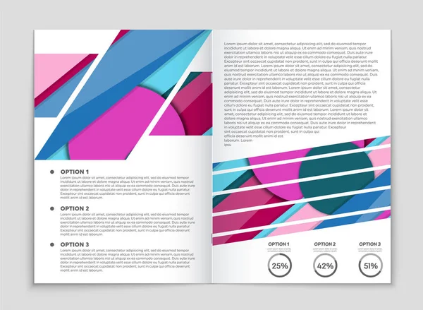 Soyut vektör düzen arka plan set. Sanat kalıp çizmek için, 