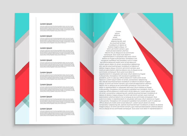 Conjunto de fundo de layout abstrato . — Vetor de Stock