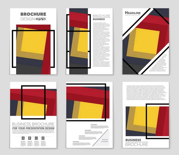 Ensemble d'arrière-plan vectoriel abstrait. Pour la conception de modèles d'art , — Image vectorielle