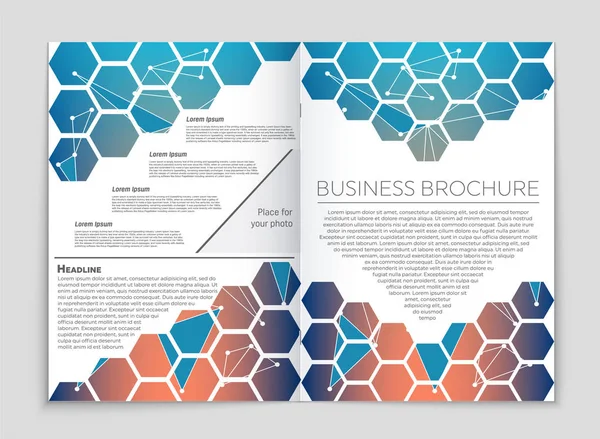 Abstrakta vektor layout bakgrund set. För konst malldesign, — Stock vektor