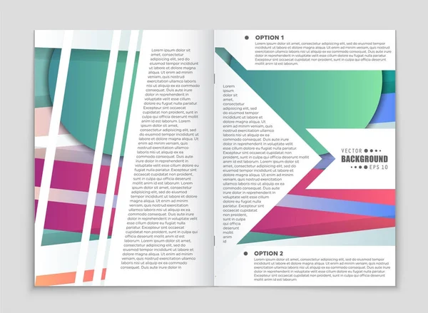 Conjunto de fundo de layout abstrato . —  Vetores de Stock