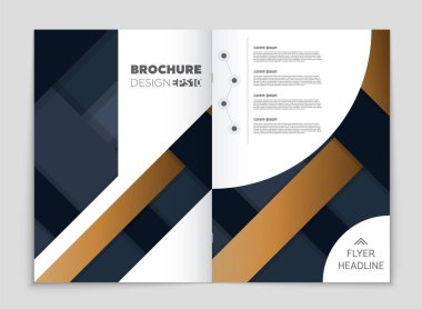 Soyut vektör düzen arka plan set. Sanat kalıp çizmek için, 