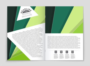 Soyut vektör düzen arka plan set. Sanat kalıp çizmek için, 