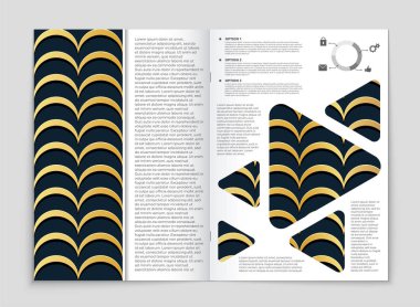 Sanat şablon tasarım kümesi