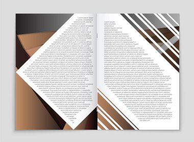 Soyut vektör düzen arka plan set. Sanat kalıp çizmek için, 