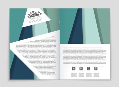 Soyut vektör düzen arka plan set. Sanat kalıp çizmek için, 