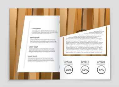 Soyut vektör düzen arka plan set. Sanat kalıp çizmek için, 