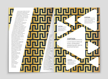 Sanat şablon tasarım kümesi