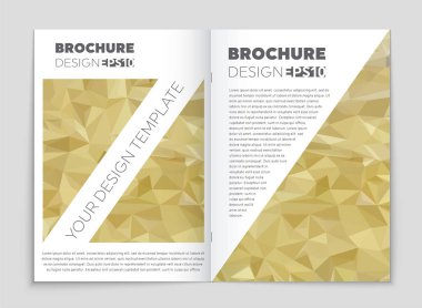 Soyut vektör düzen arka plan set. Sanat kalıp çizmek için, 