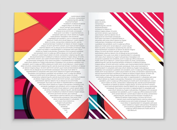 Conjunto de fundo de layout vetorial abstrato. Para design de modelo de arte , —  Vetores de Stock