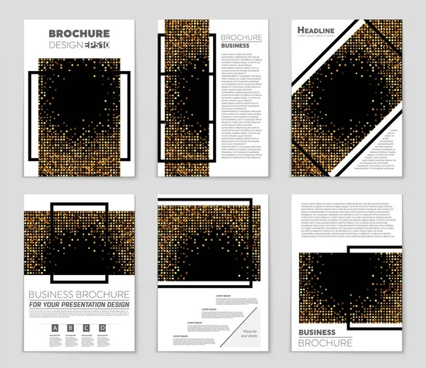 Ensemble d'arrière-plan vectoriel abstrait. Pour la conception de modèles d'art , — Image vectorielle