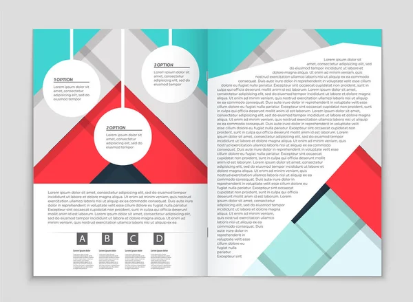 Conjunto de fundo de layout vetorial abstrato. Para design de modelo de arte , — Vetor de Stock