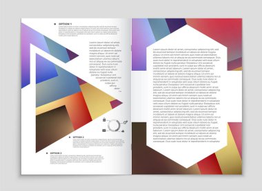 Sanat şablon tasarım kümesi