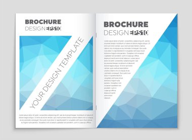 Soyut vektör düzen arka plan set. Sanat kalıp çizmek için, 