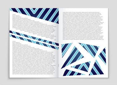 Soyut vektör düzen arka plan set. Sanat kalıp çizmek için, 