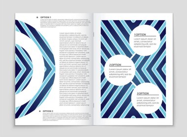 Soyut vektör düzen arka plan set. Sanat kalıp çizmek için, 