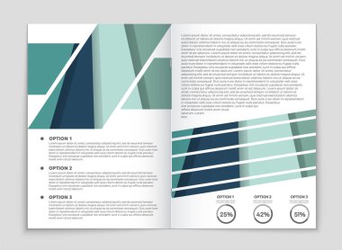 Soyut vektör düzen arka plan set. Sanat kalıp çizmek için, 