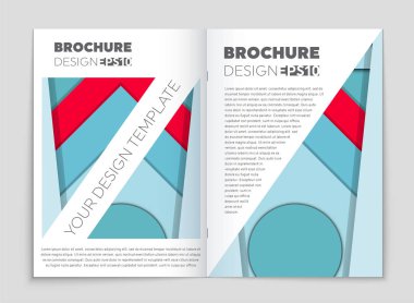 Soyut vektör düzen arka plan set. Sanat kalıp çizmek için, 