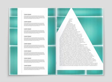 Soyut vektör düzen arka plan set. Sanat kalıp çizmek için, 