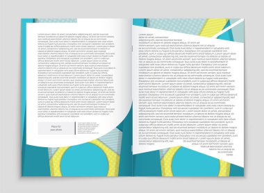 Soyut vektör düzen arka plan set. Sanat kalıp çizmek için, 