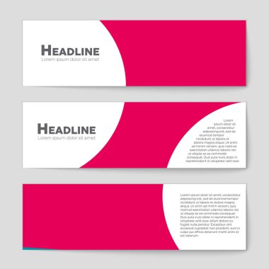 Soyut vektör düzen evin arka plan set. Sanat şablon de için