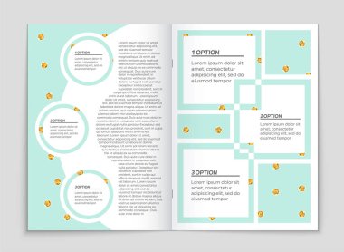 Soyut vektör düzen arka plan set. Sanat kalıp çizmek için, 