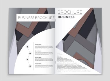 Soyut vektör düzen arka plan set. Sanat kalıp çizmek için, 